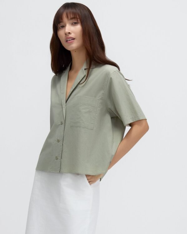 Relaxed Camp Collar Shirt