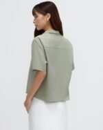 Relaxed Camp Collar Shirt