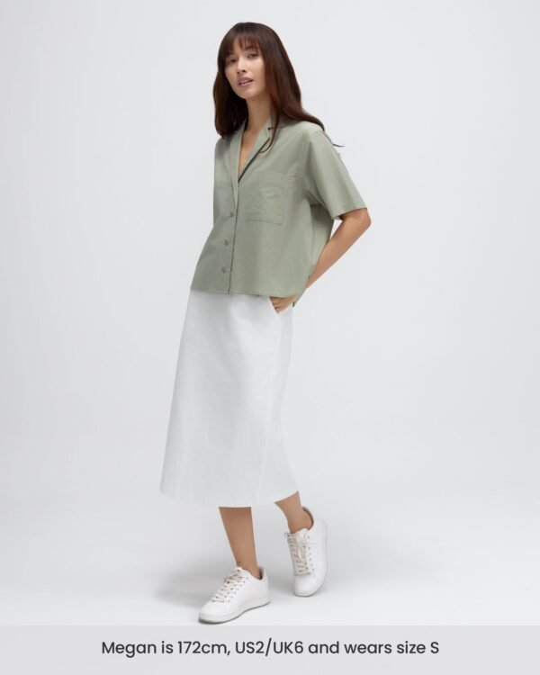 Relaxed Camp Collar Shirt